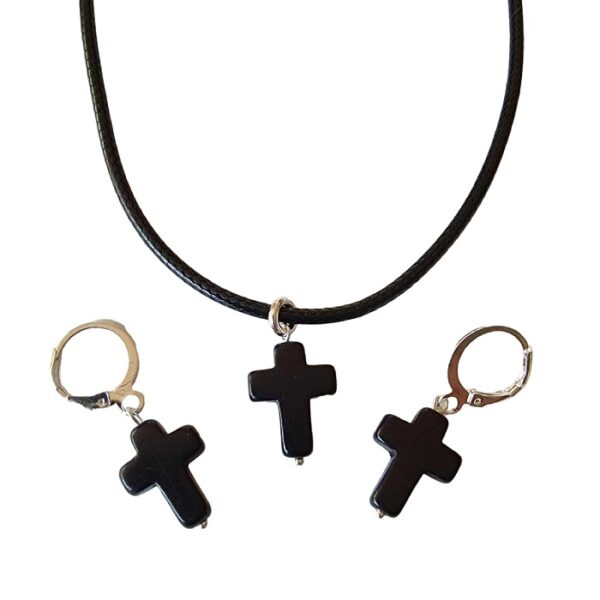 LJCS77 Onyx Cross Set