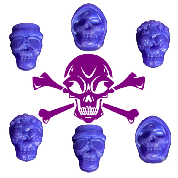 LJS56 Trio Skull Mini Soaps