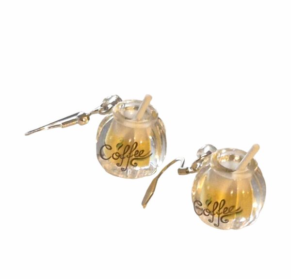 LJCE888 Coffee Mug Earrings - Image 6