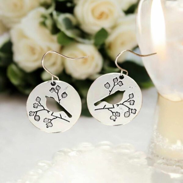 LJCE567 Costume Bird Drop Earrings